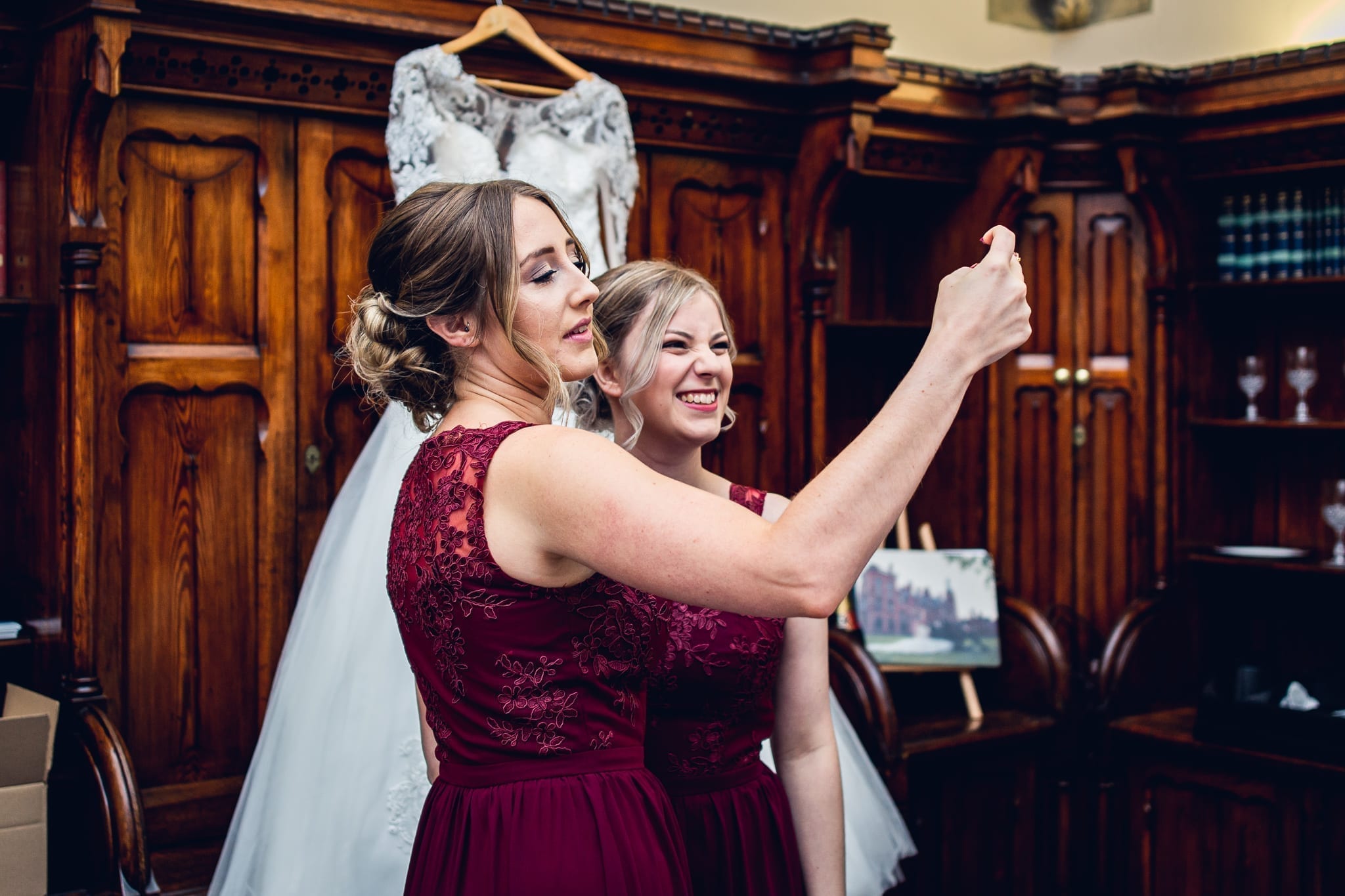 bridesmaids dress